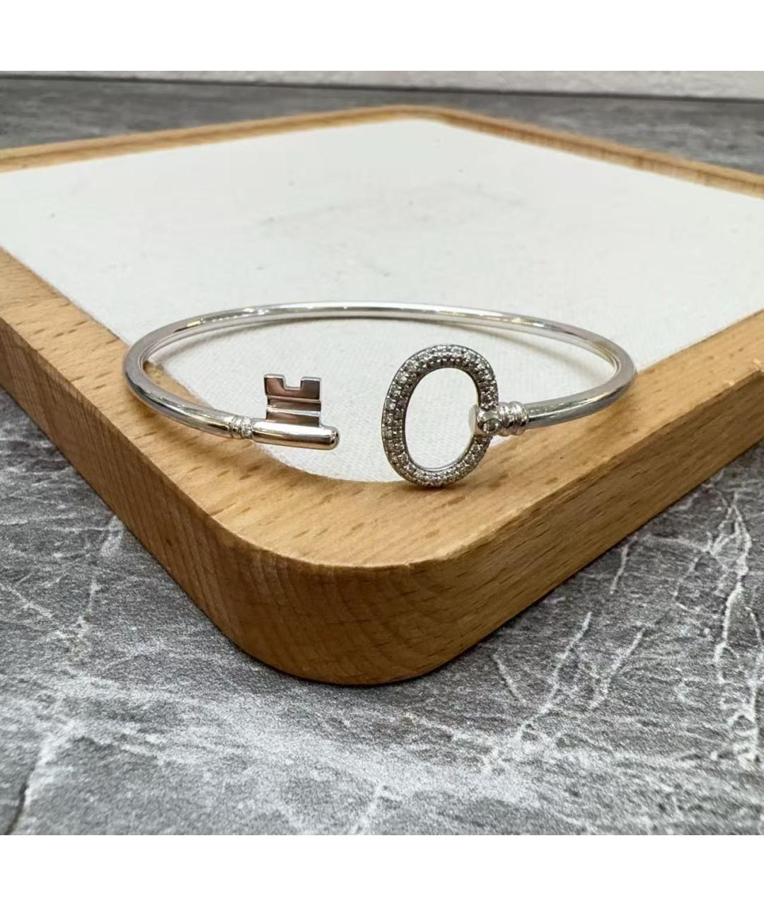 TIFFANY&CO Серебряный браслет из белого золота, фото 2