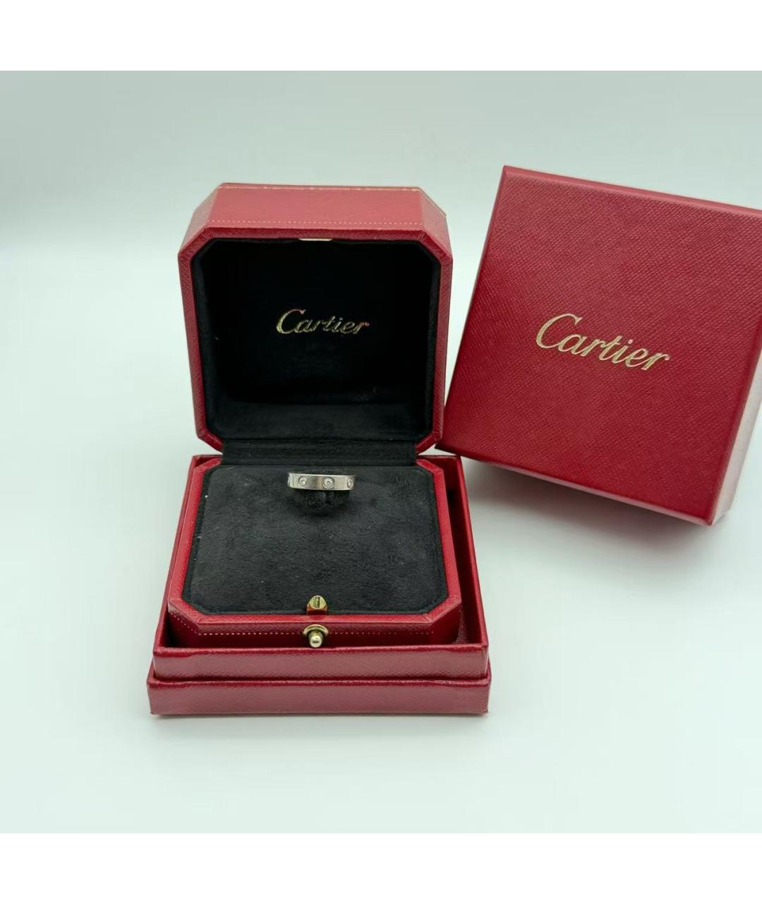 CARTIER Серебряное кольцо из белого золота, фото 5