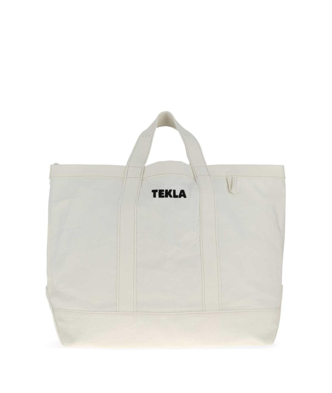 TEKLA Белая сумка тоут, фото 1