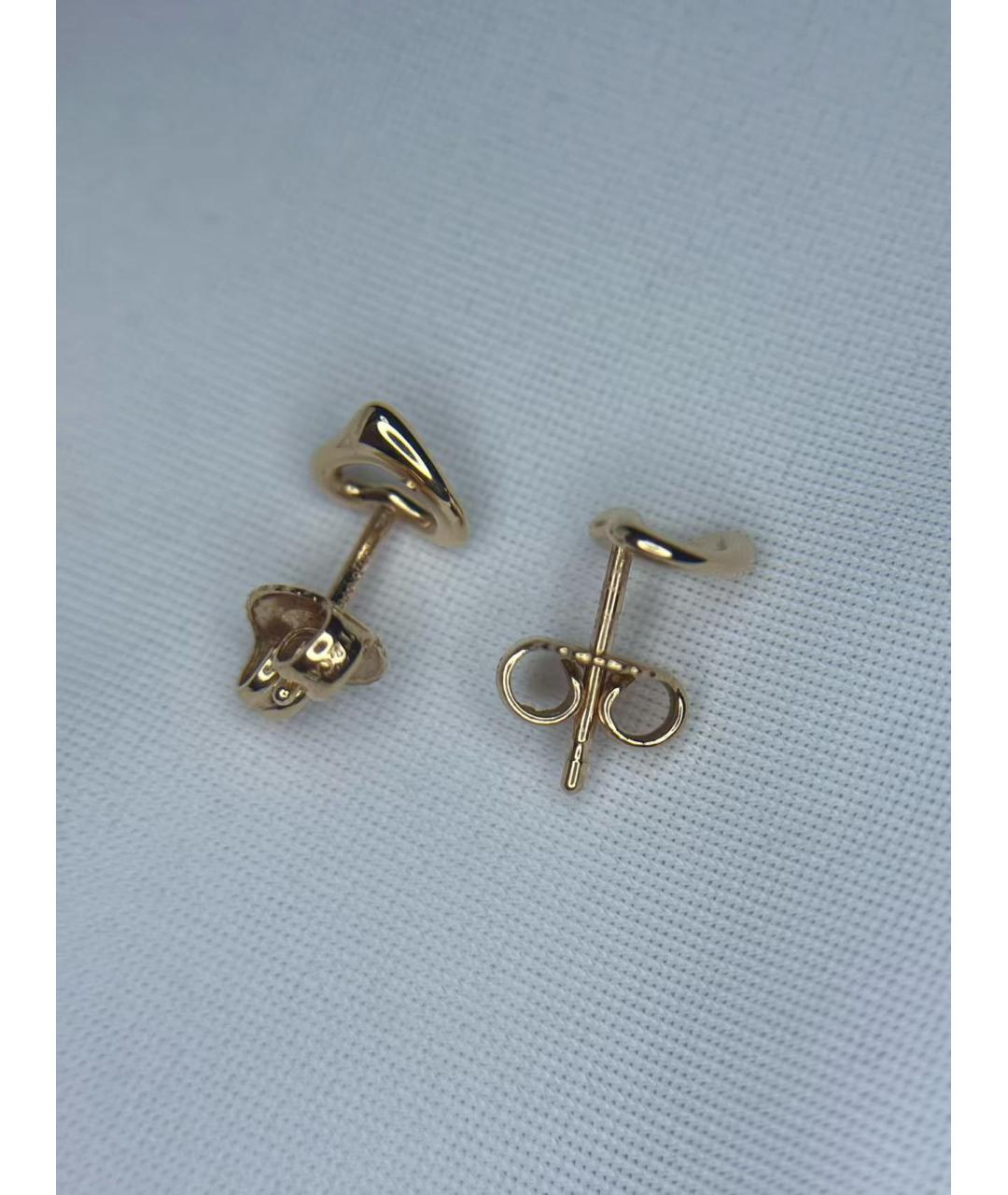 TIFFANY&CO Золотые серьги, фото 4