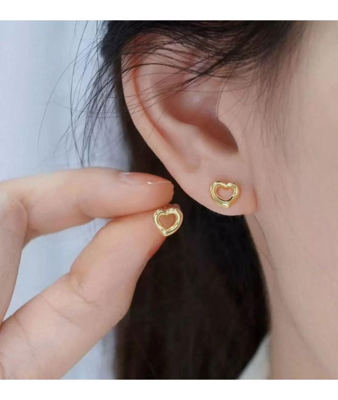 TIFFANY&CO Золотые серьги, фото 3