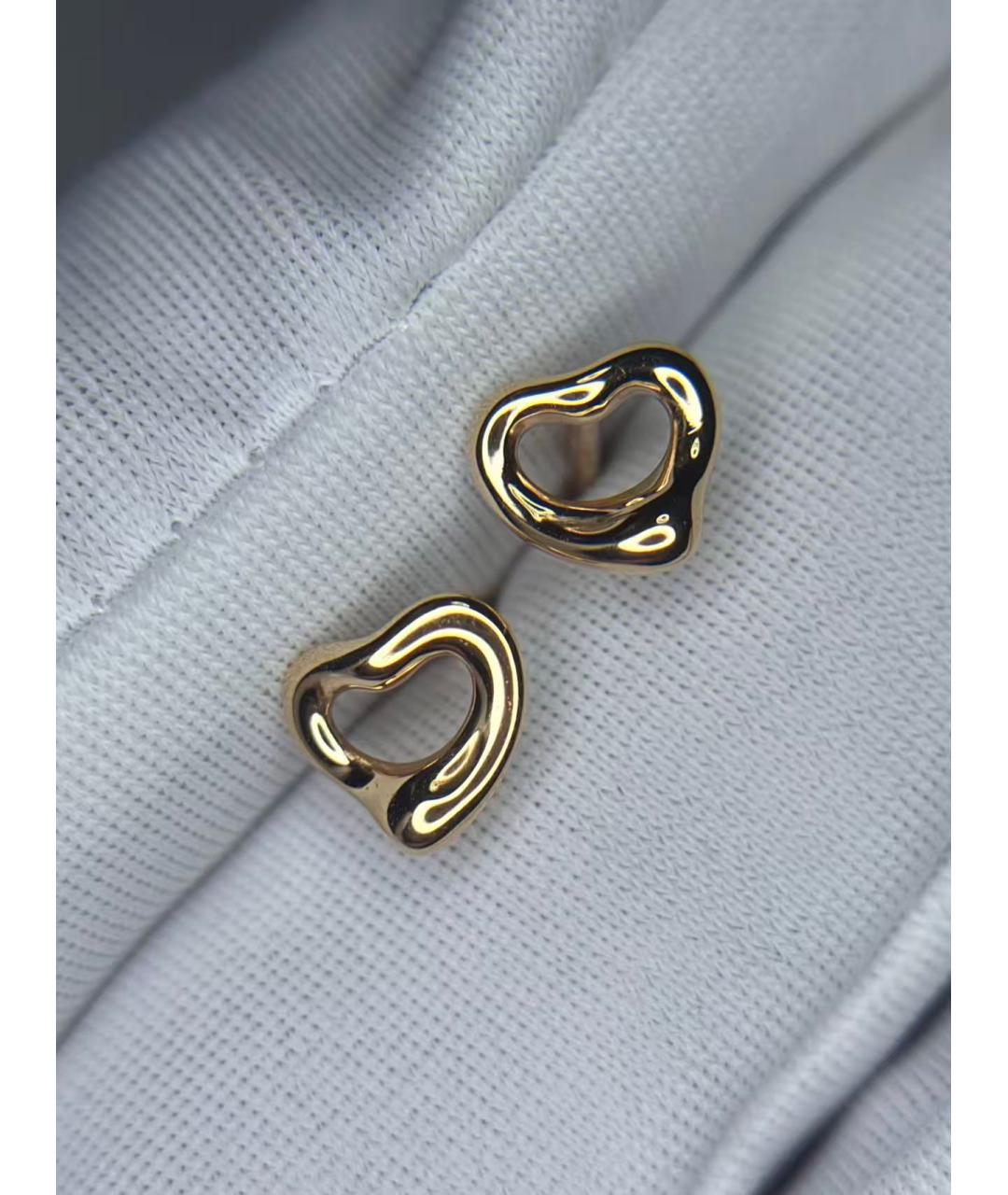 TIFFANY&CO Золотые серьги, фото 2