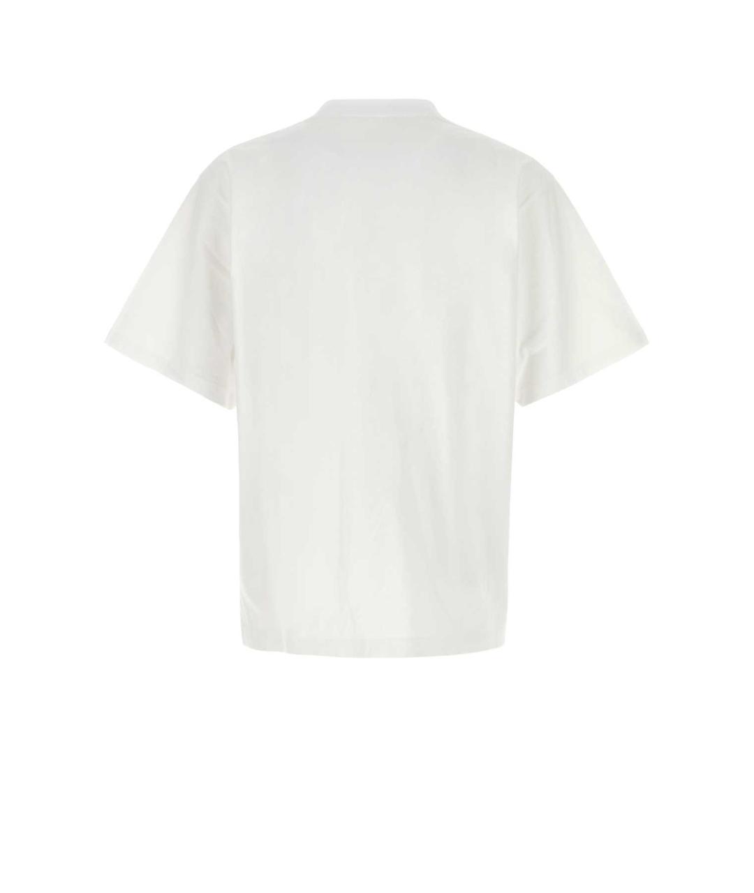 ALEXANDER WANG Белая хлопковая футболка, фото 2