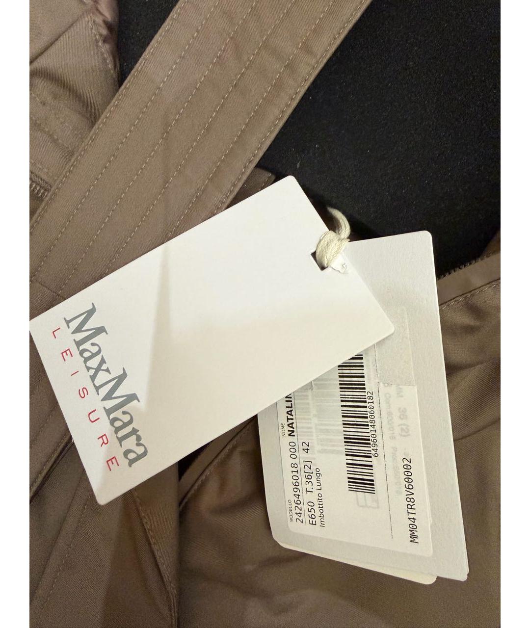 MAX MARA Хаки хлопковая парка, фото 7