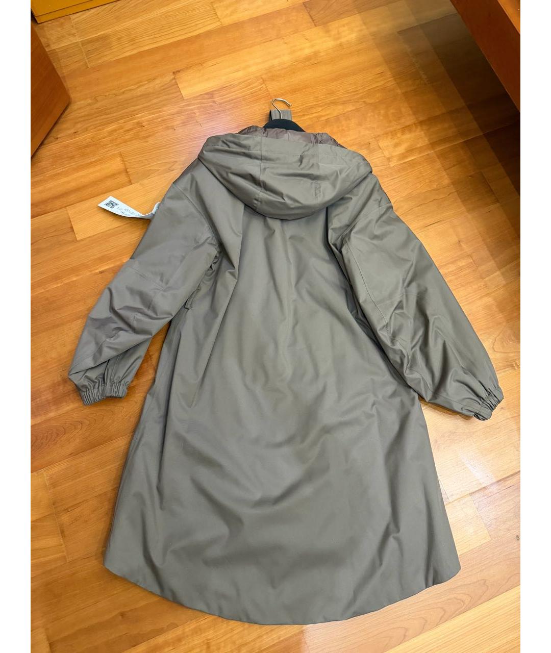 MAX MARA Хаки хлопковая парка, фото 4