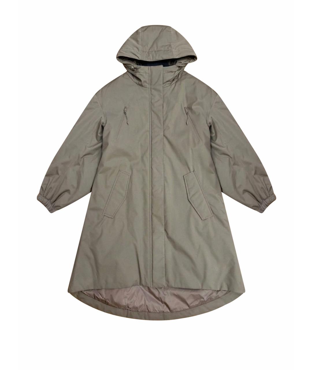 MAX MARA Хаки хлопковая парка, фото 1