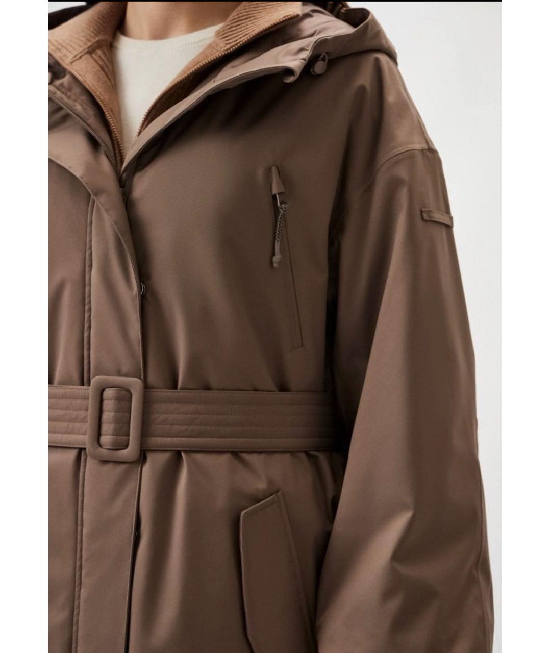 MAX MARA Хаки хлопковая парка, фото 3