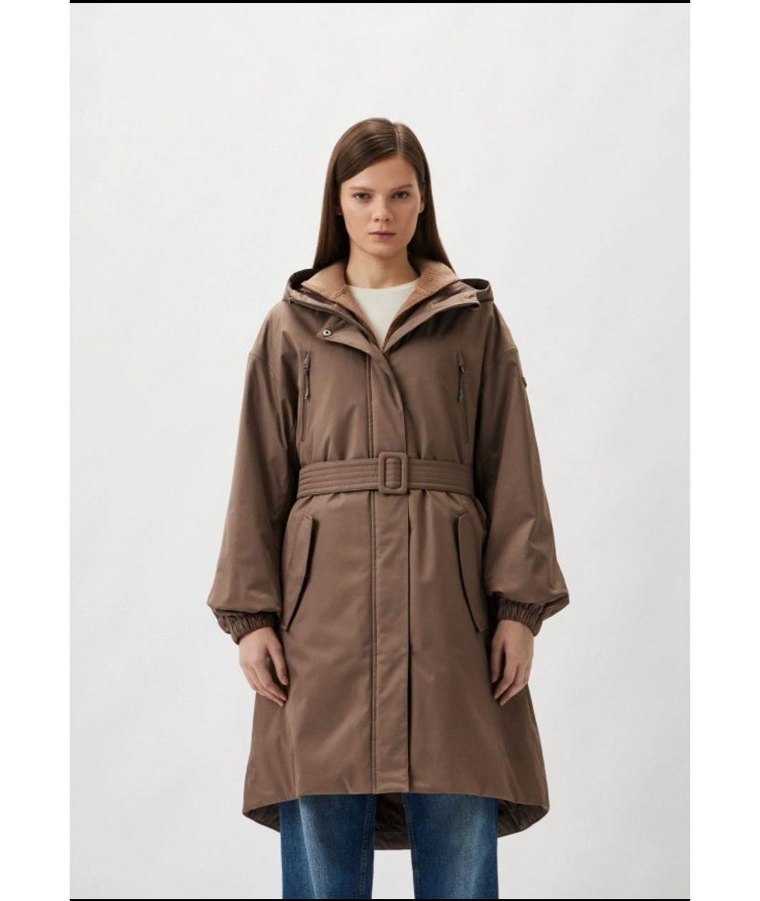 MAX MARA Хаки хлопковая парка, фото 2