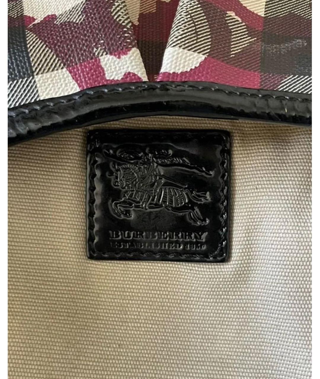 BURBERRY Бежевая сумка с короткими ручками, фото 8