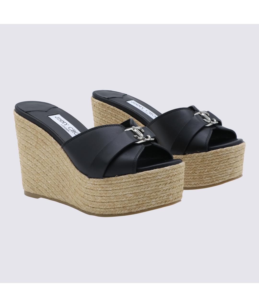 JIMMY CHOO Черные сандалии, фото 2