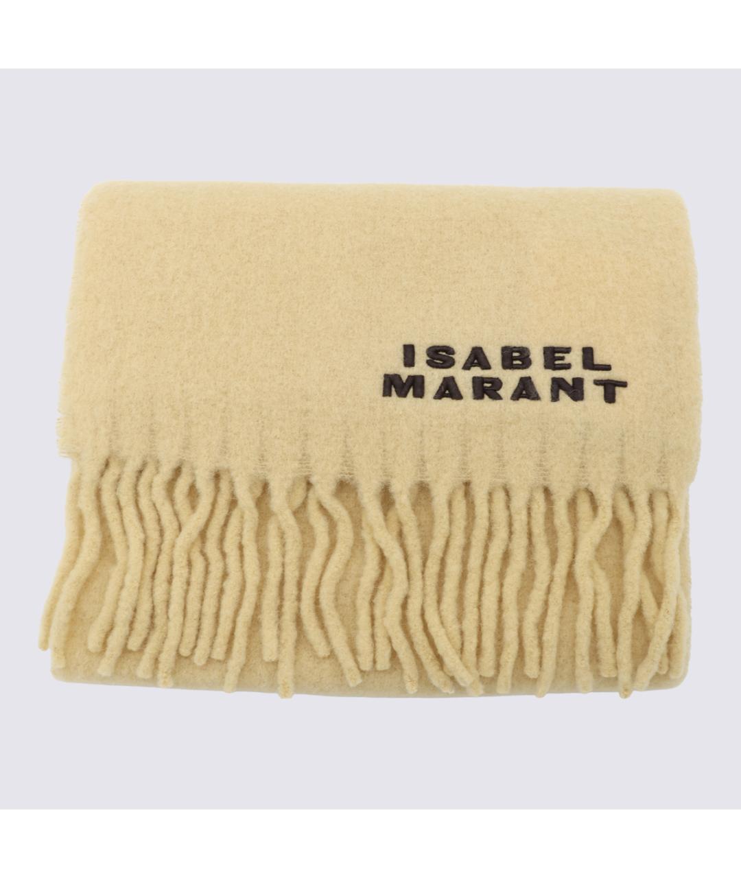 ISABEL MARANT Желтый шарф, фото 3