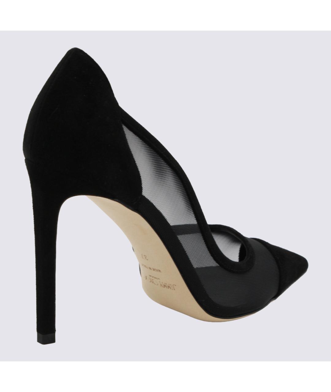 JIMMY CHOO Черные текстильные туфли, фото 3