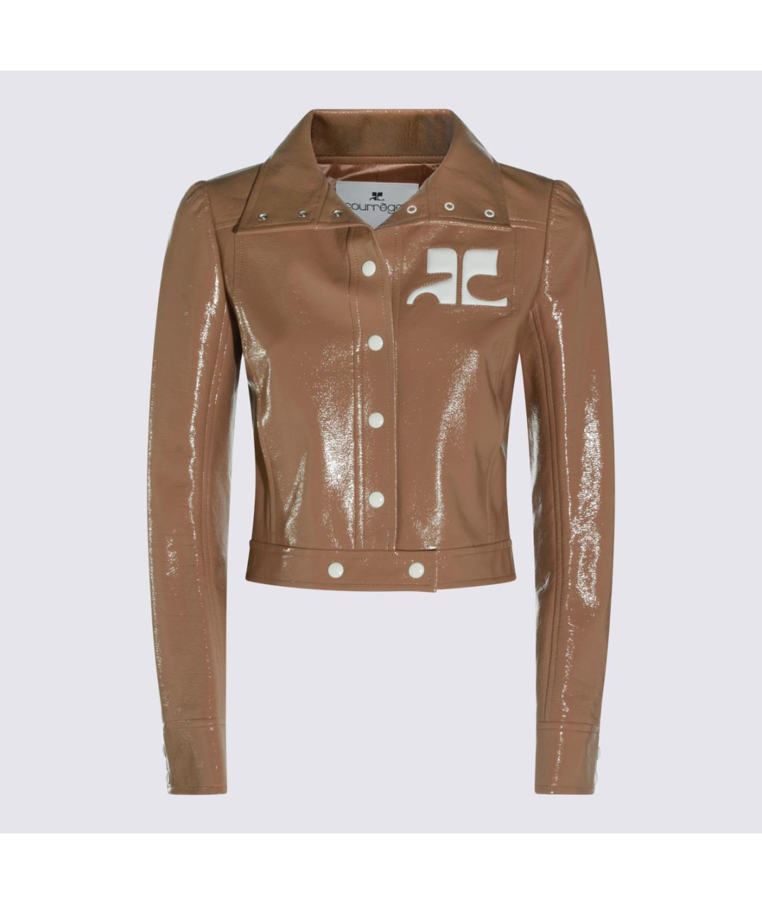 COURREGES Коричневая куртка, фото 5