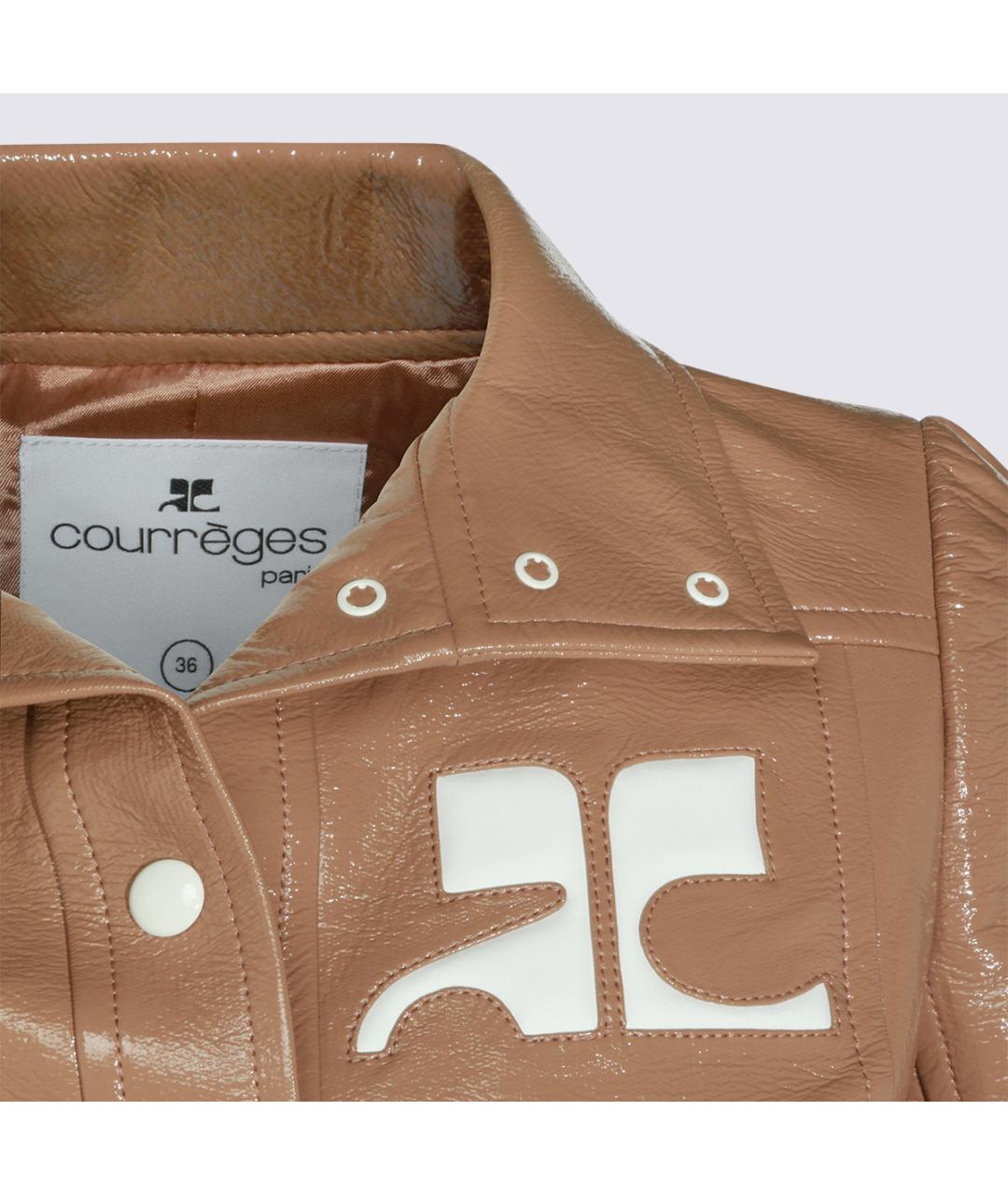 COURREGES Коричневая куртка, фото 3