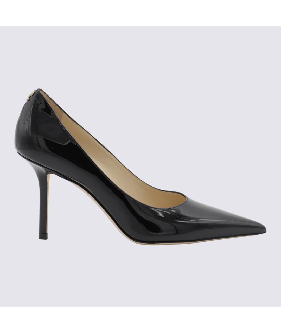 JIMMY CHOO Черные кожаные туфли, фото 3
