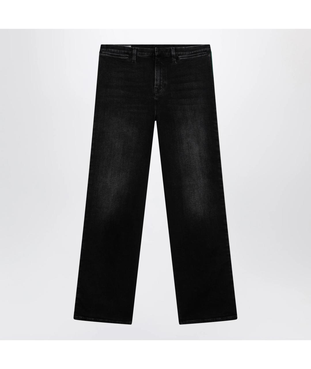 GUCCI Черные хлопковые прямые джинсы, фото 3