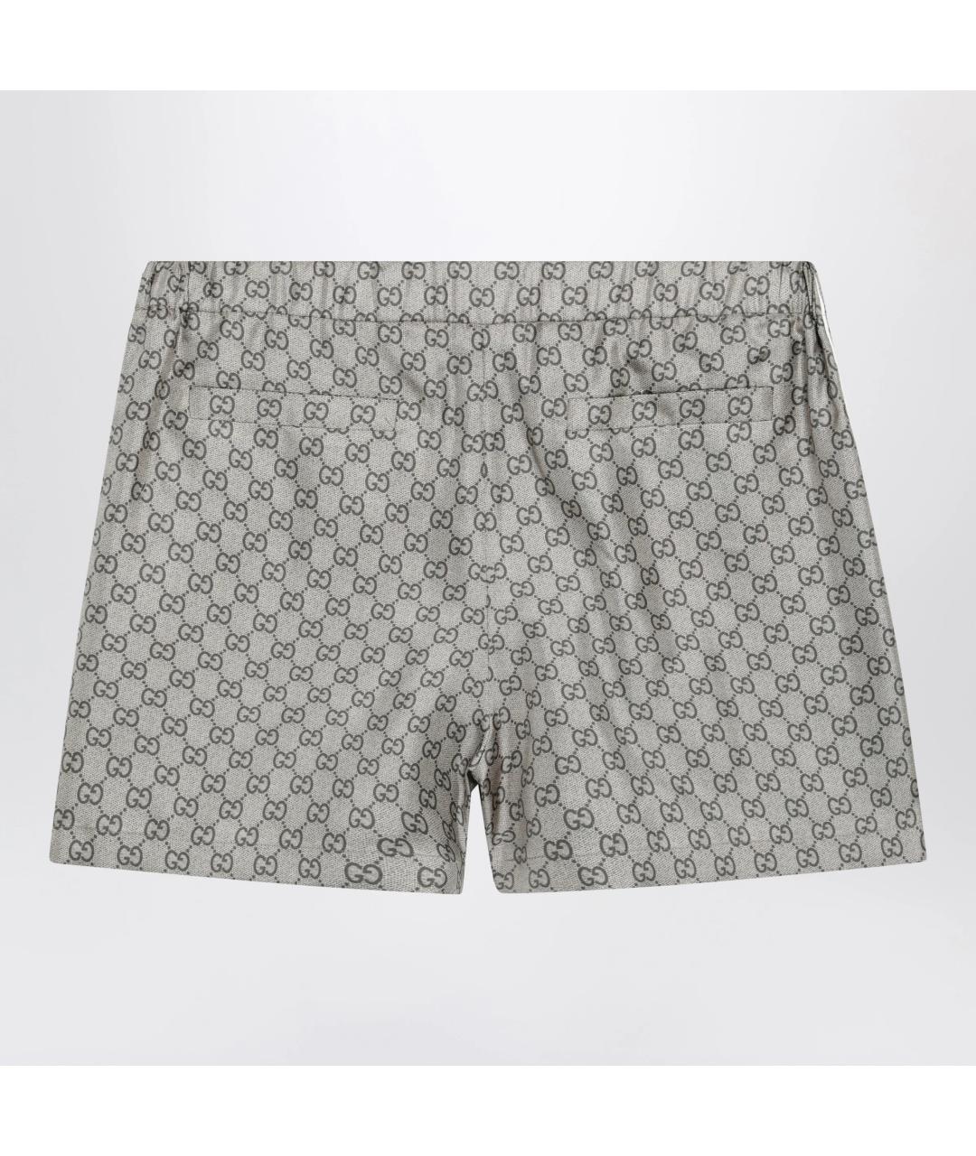 GUCCI Бежевые хлопковые шорты, фото 2