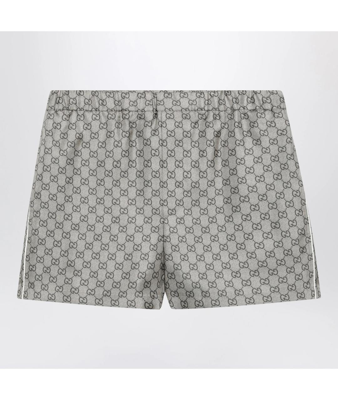 GUCCI Бежевые хлопковые шорты, фото 1