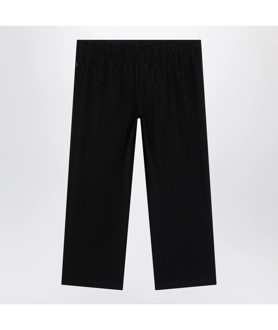 GUCCI Черные прямые брюки, фото 3