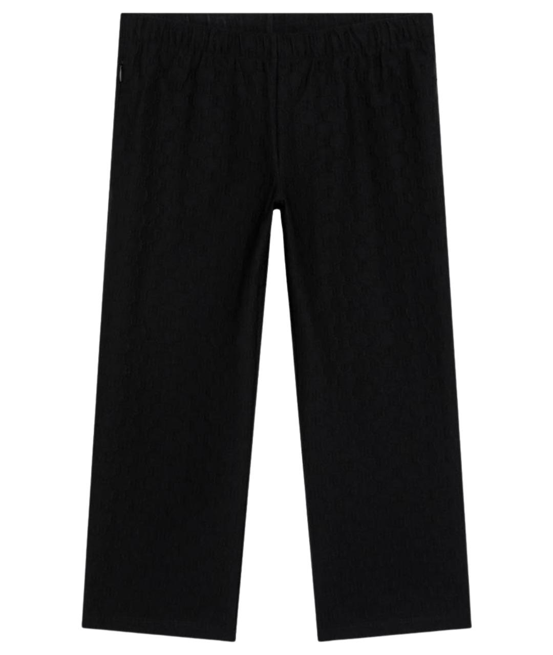 GUCCI Черные прямые брюки, фото 1