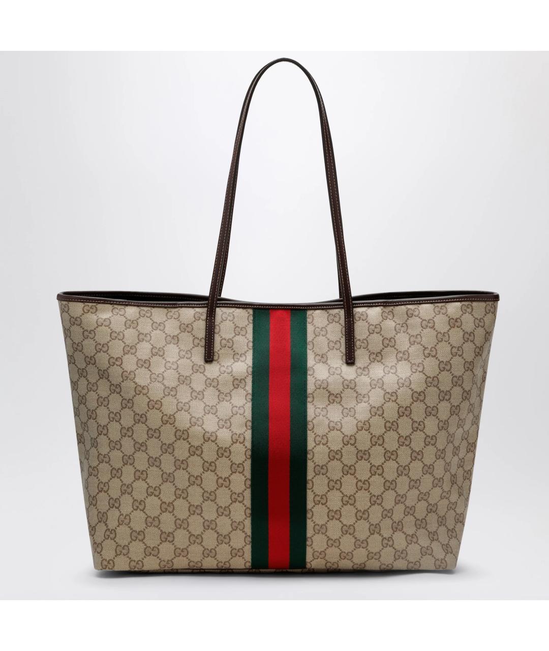 GUCCI Бежевая сумка тоут, фото 2