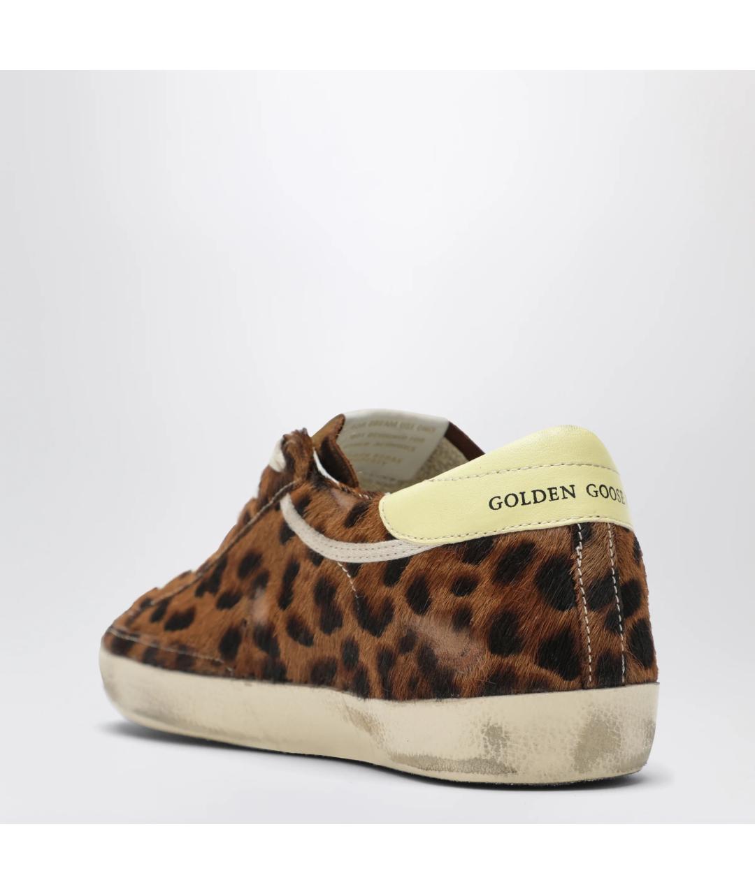 GOLDEN GOOSE Мульти кожаные кеды, фото 2