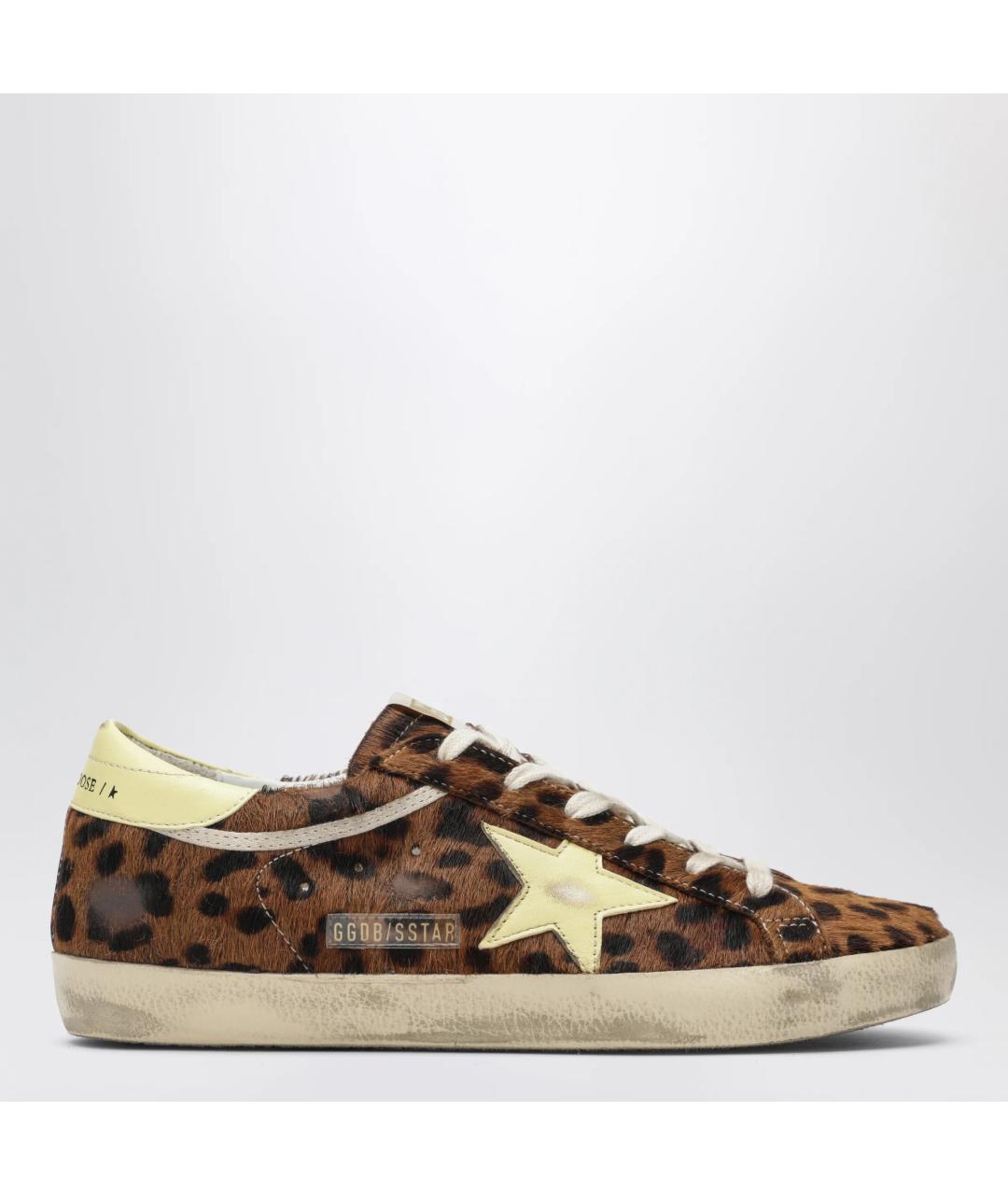 GOLDEN GOOSE Мульти кожаные кеды, фото 3