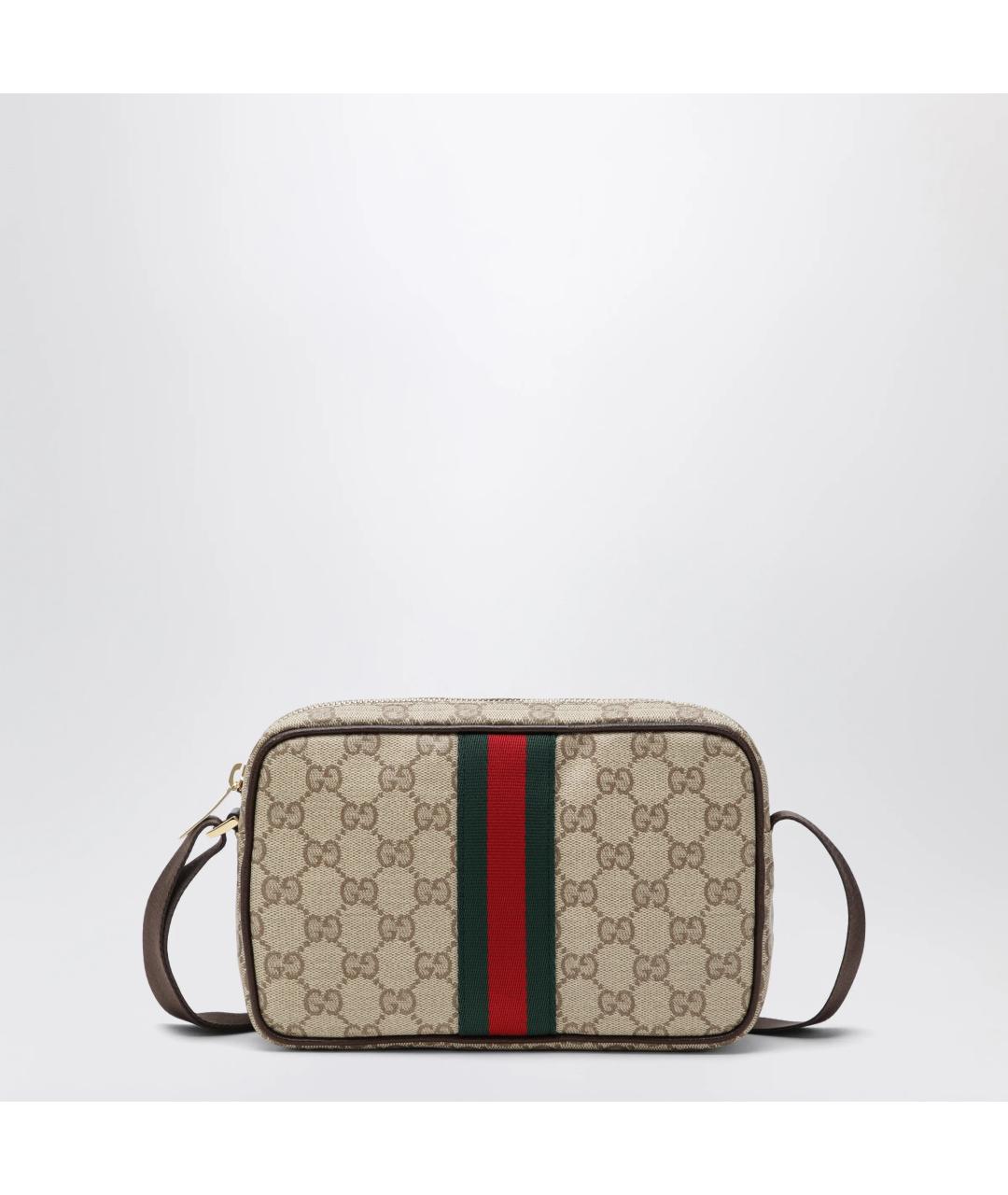 GUCCI Бежевая сумка на плечо, фото 3
