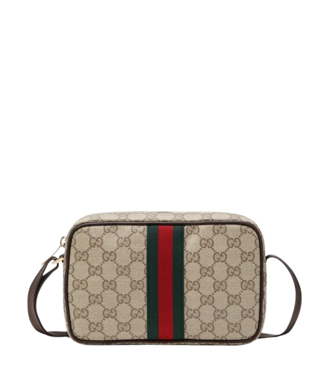 GUCCI Бежевая сумка на плечо, фото 1