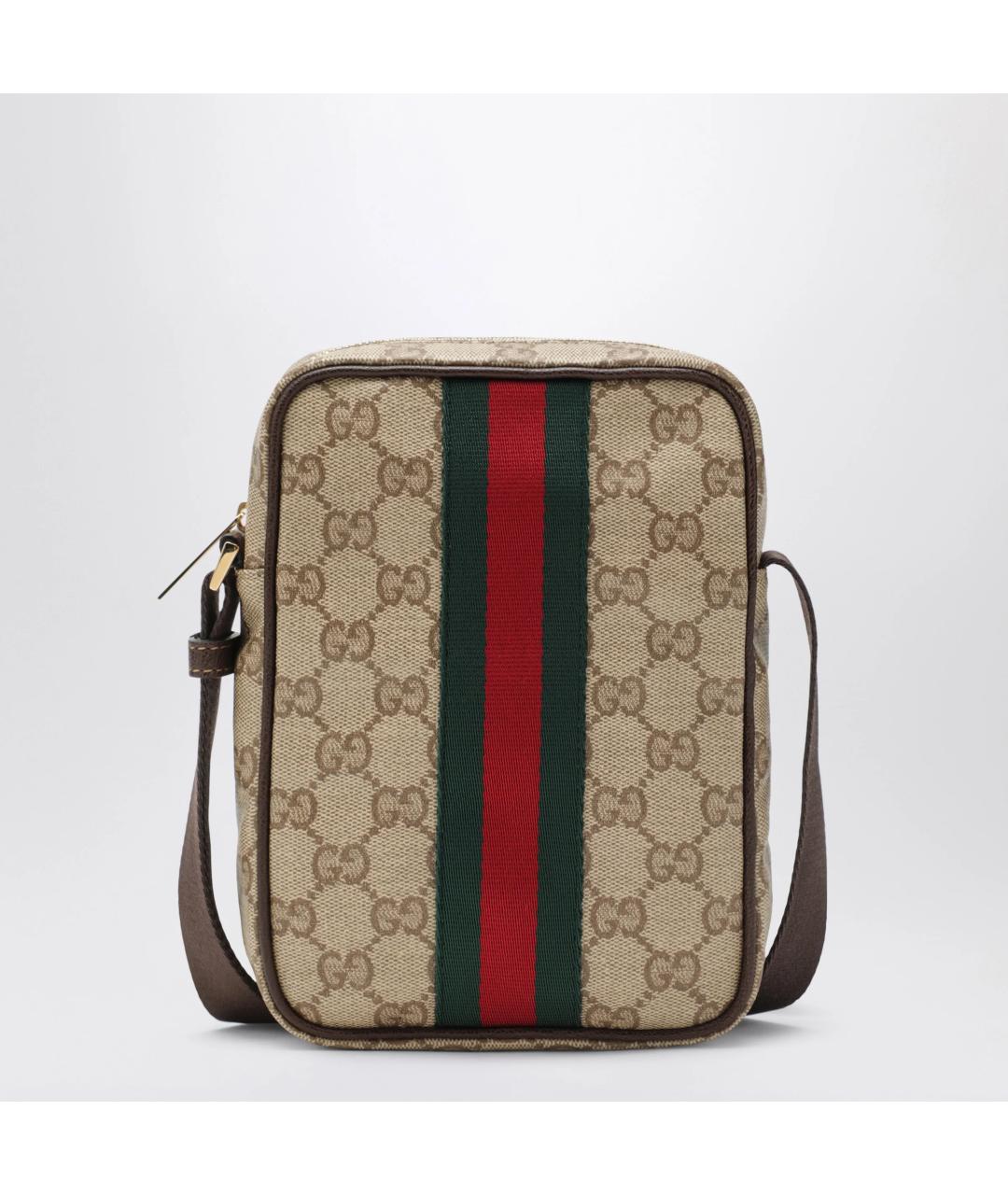 GUCCI Бежевая сумка на плечо, фото 3