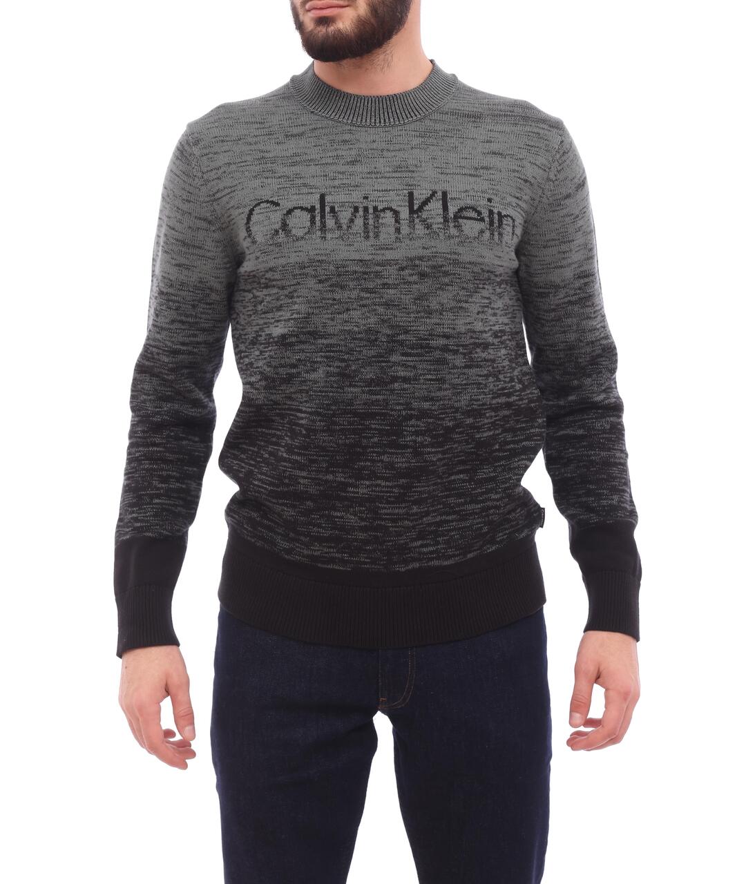 CALVIN KLEIN Серый джемпер / свитер, фото 5