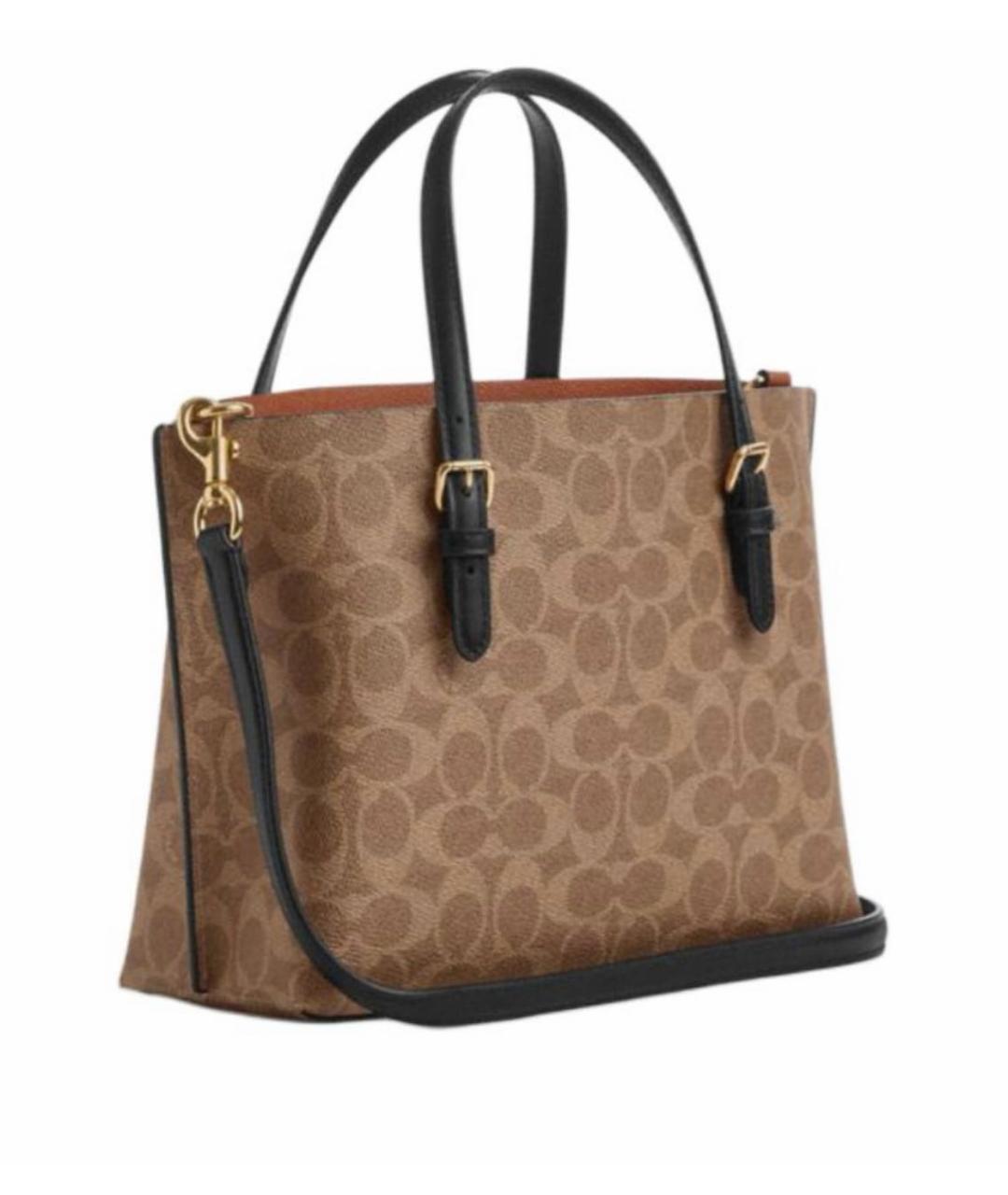 COACH Коричневая сумка тоут, фото 3