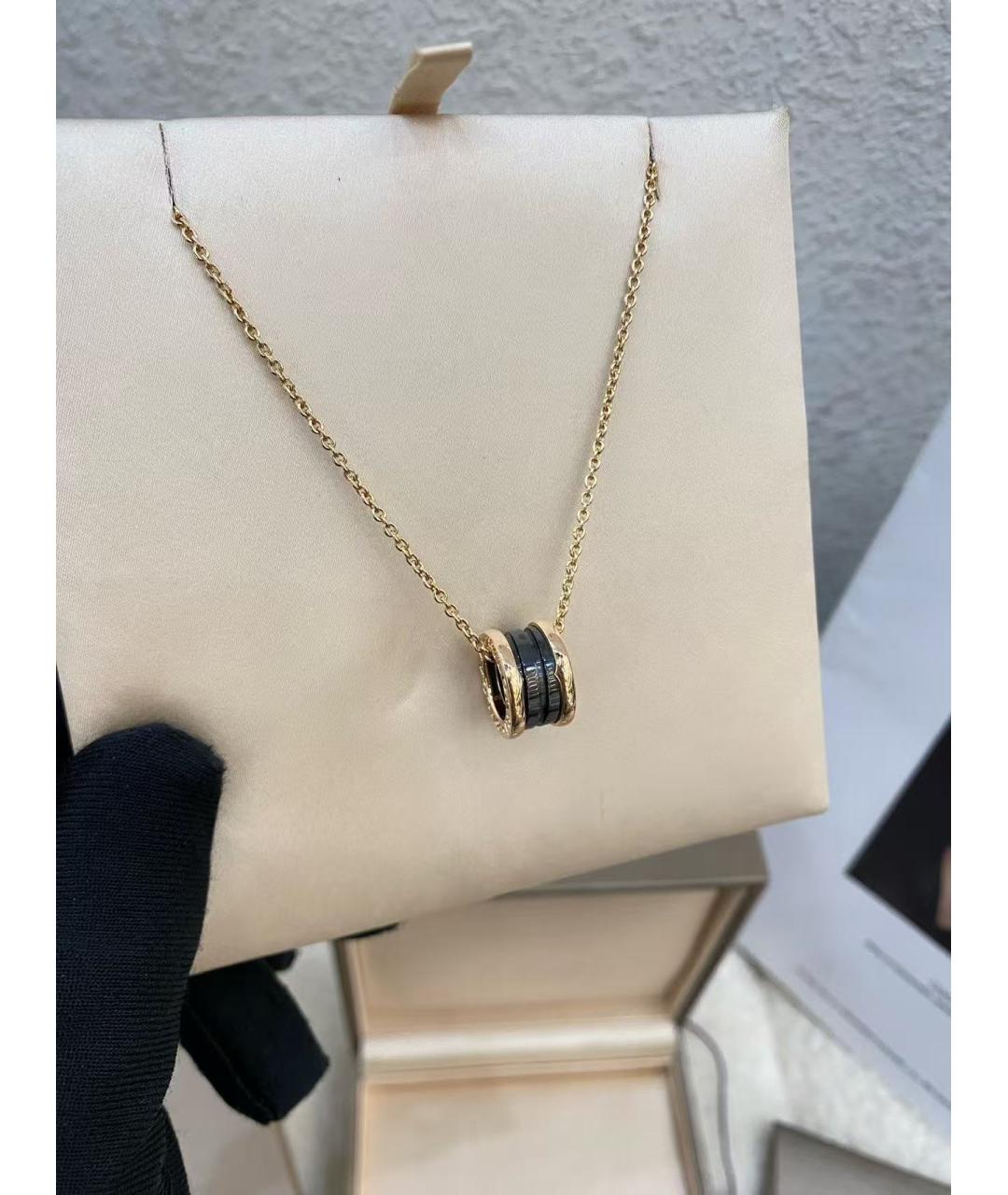 BVLGARI Черное колье, фото 4
