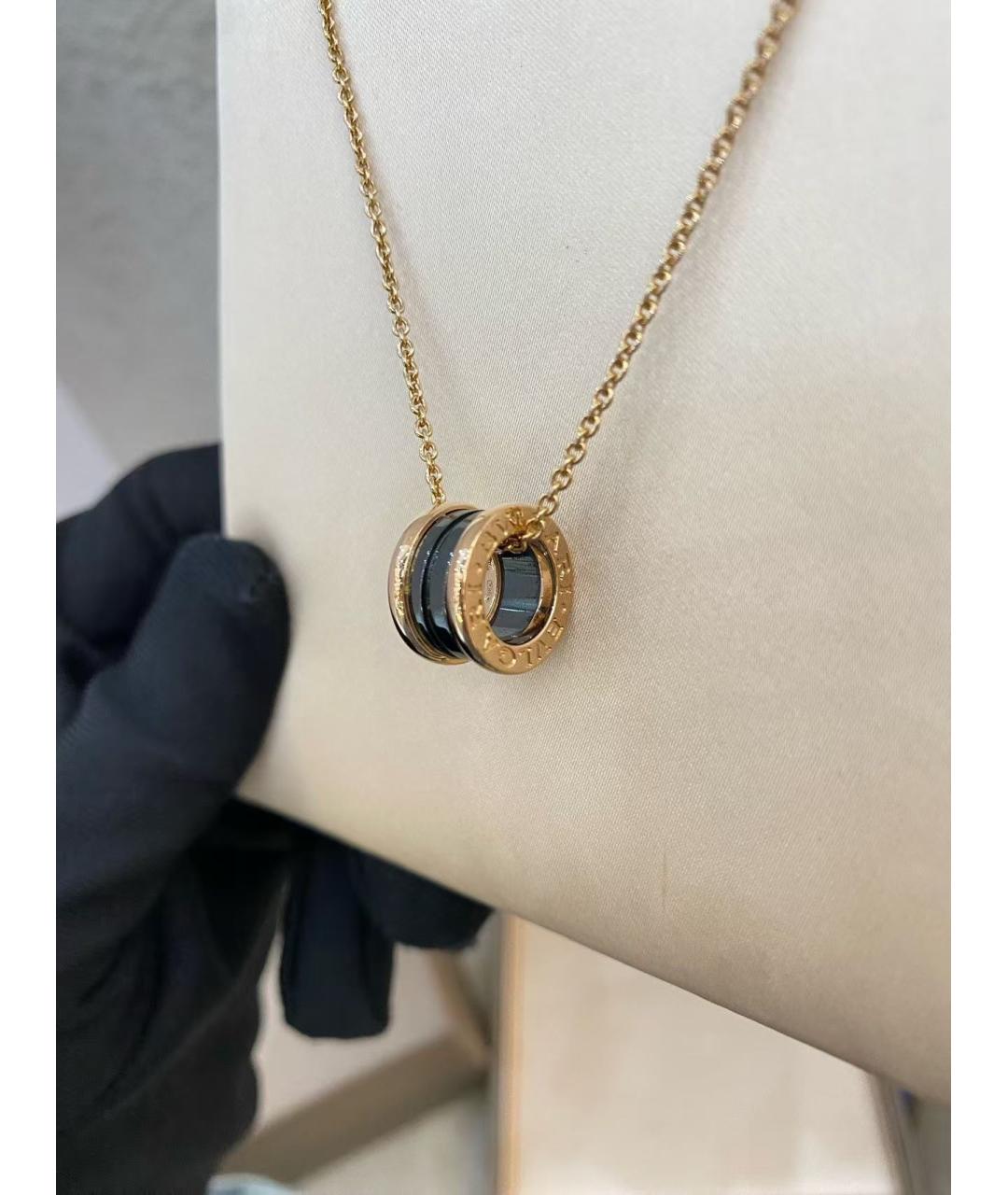 BVLGARI Черное колье, фото 5