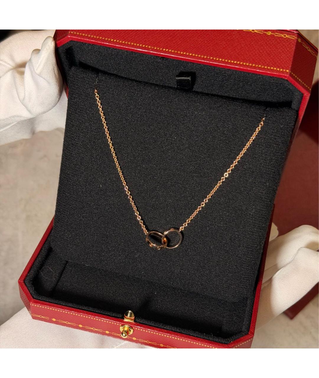 CARTIER Золотое колье из розового золота, фото 2