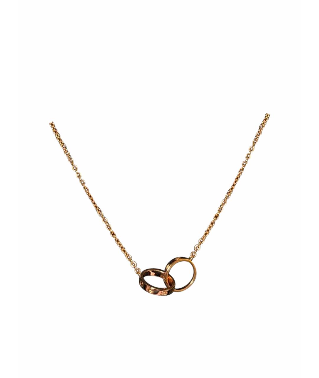 CARTIER Золотое колье из розового золота, фото 1