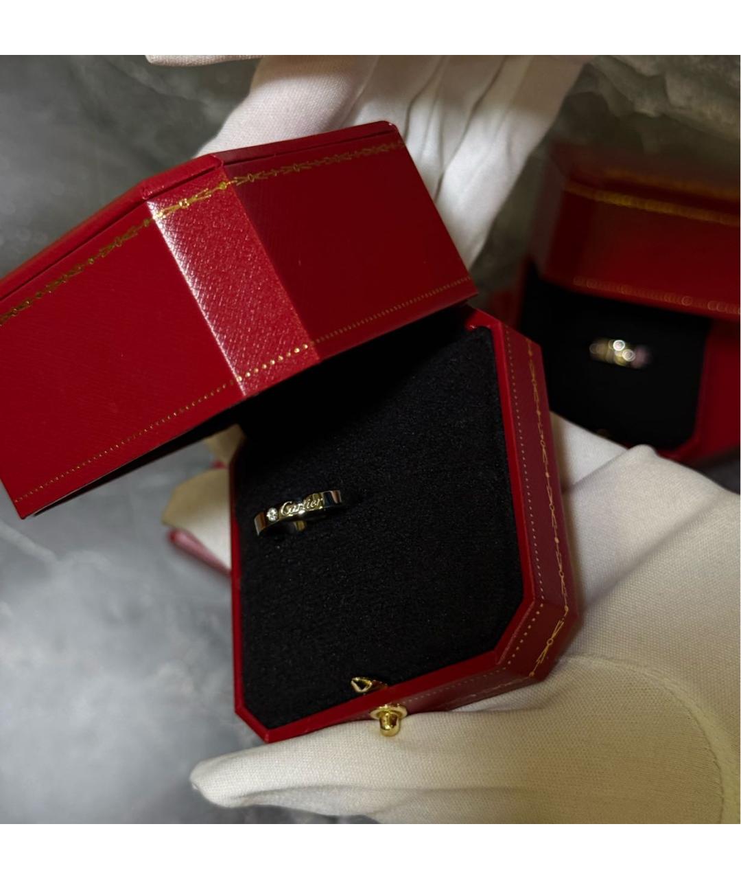 CARTIER Серебряное кольцо из белого золота, фото 4