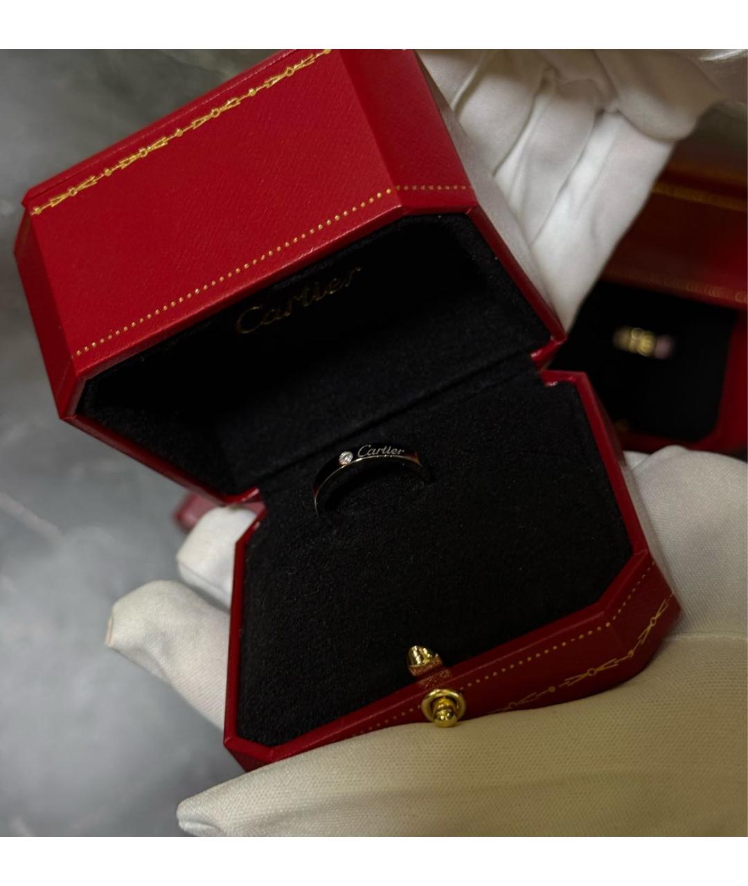 CARTIER Серебряное кольцо из белого золота, фото 2