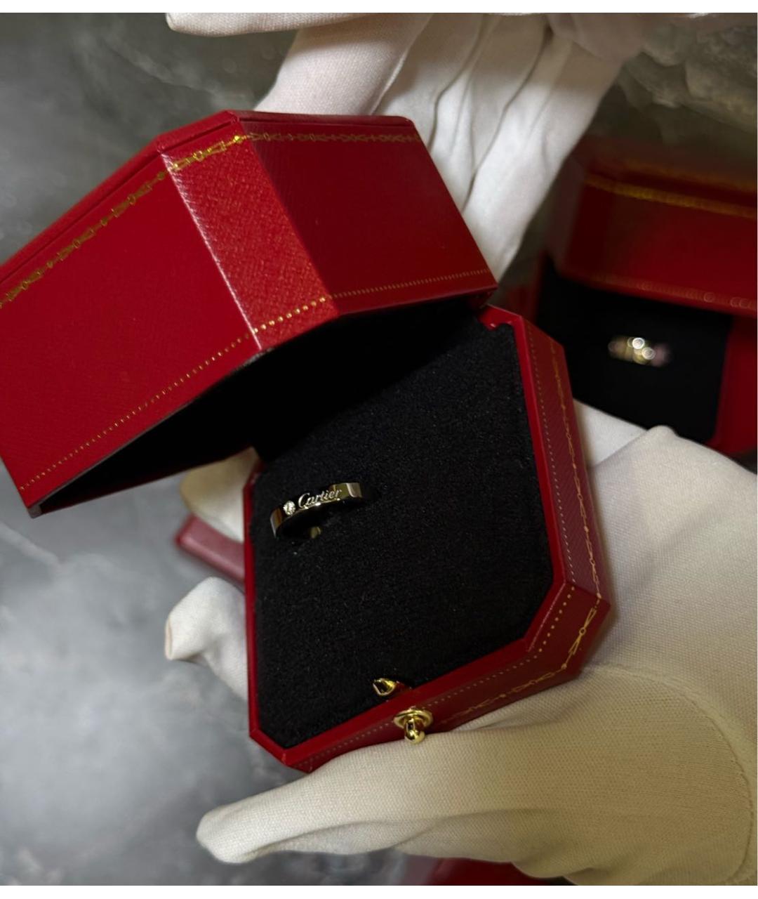 CARTIER Серебряное кольцо из белого золота, фото 3