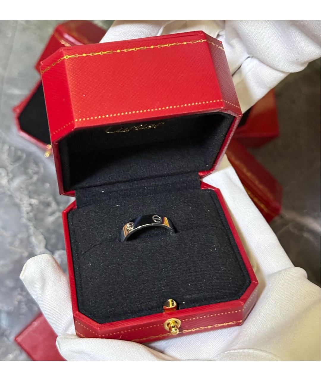 CARTIER Серебряное кольцо из белого золота, фото 2