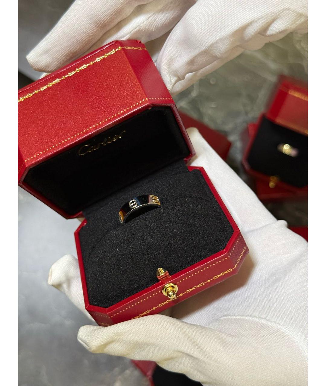 CARTIER Серебряное кольцо из белого золота, фото 5