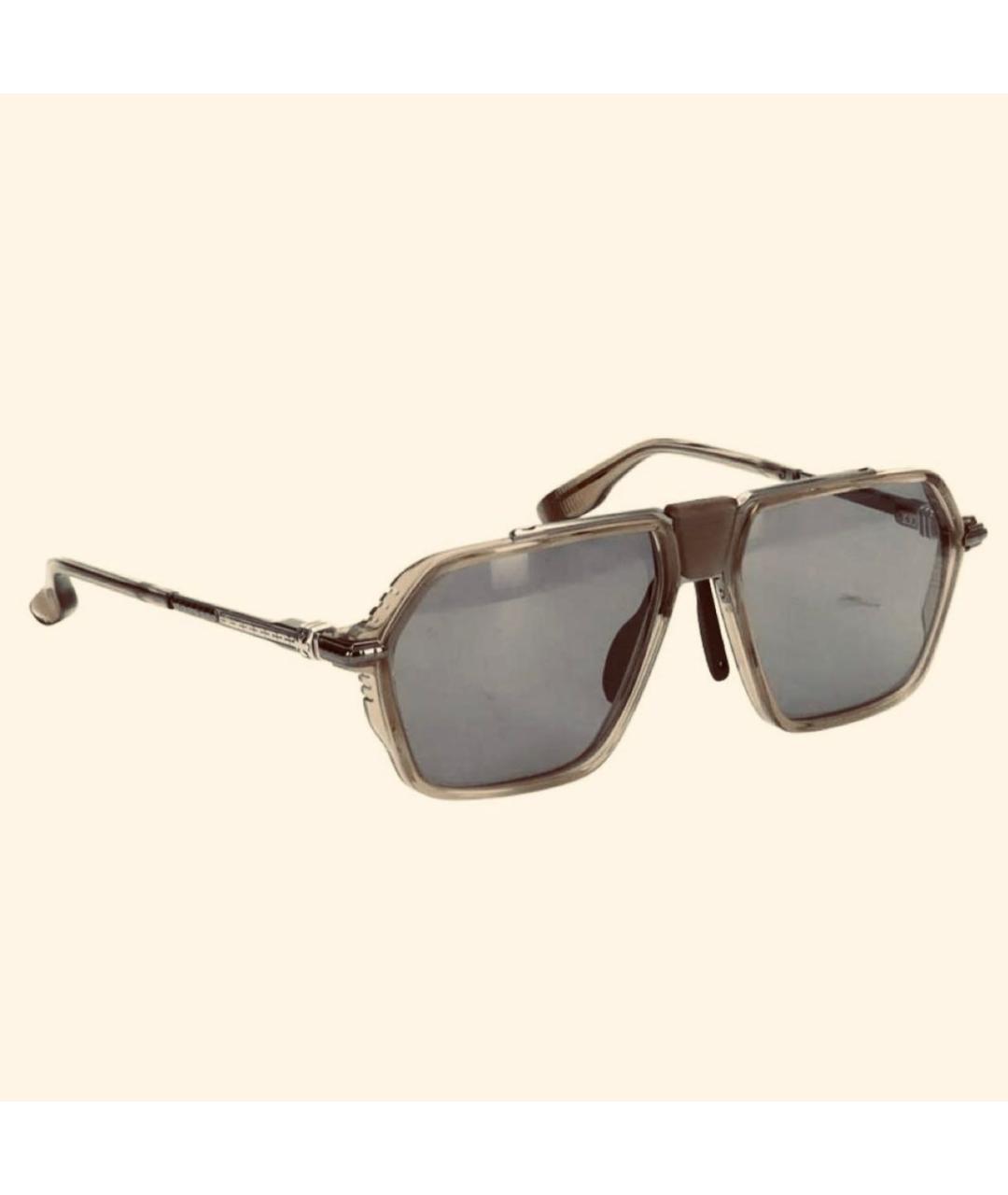 CHROME HEARTS Бежевые солнцезащитные очки, фото 9
