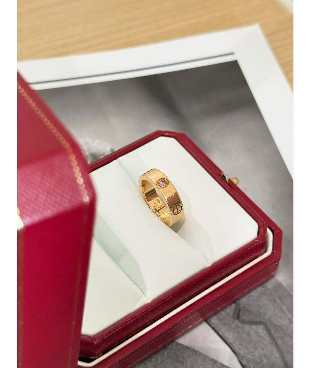 CARTIER Золотое кольцо, фото 6