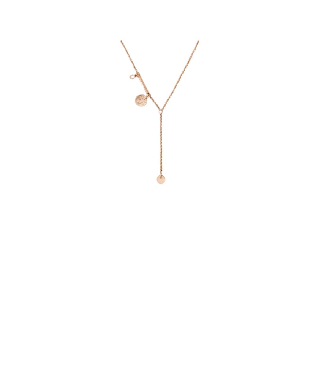 HERMES Золотое колье, фото 2