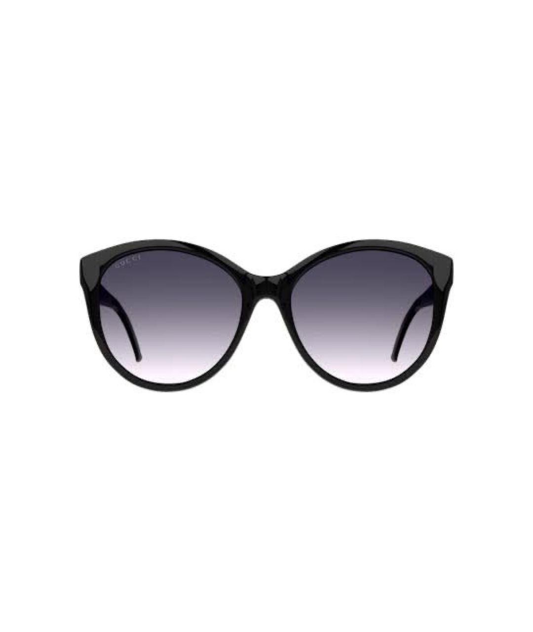 GUCCI Черные пластиковые солнцезащитные очки, фото 7