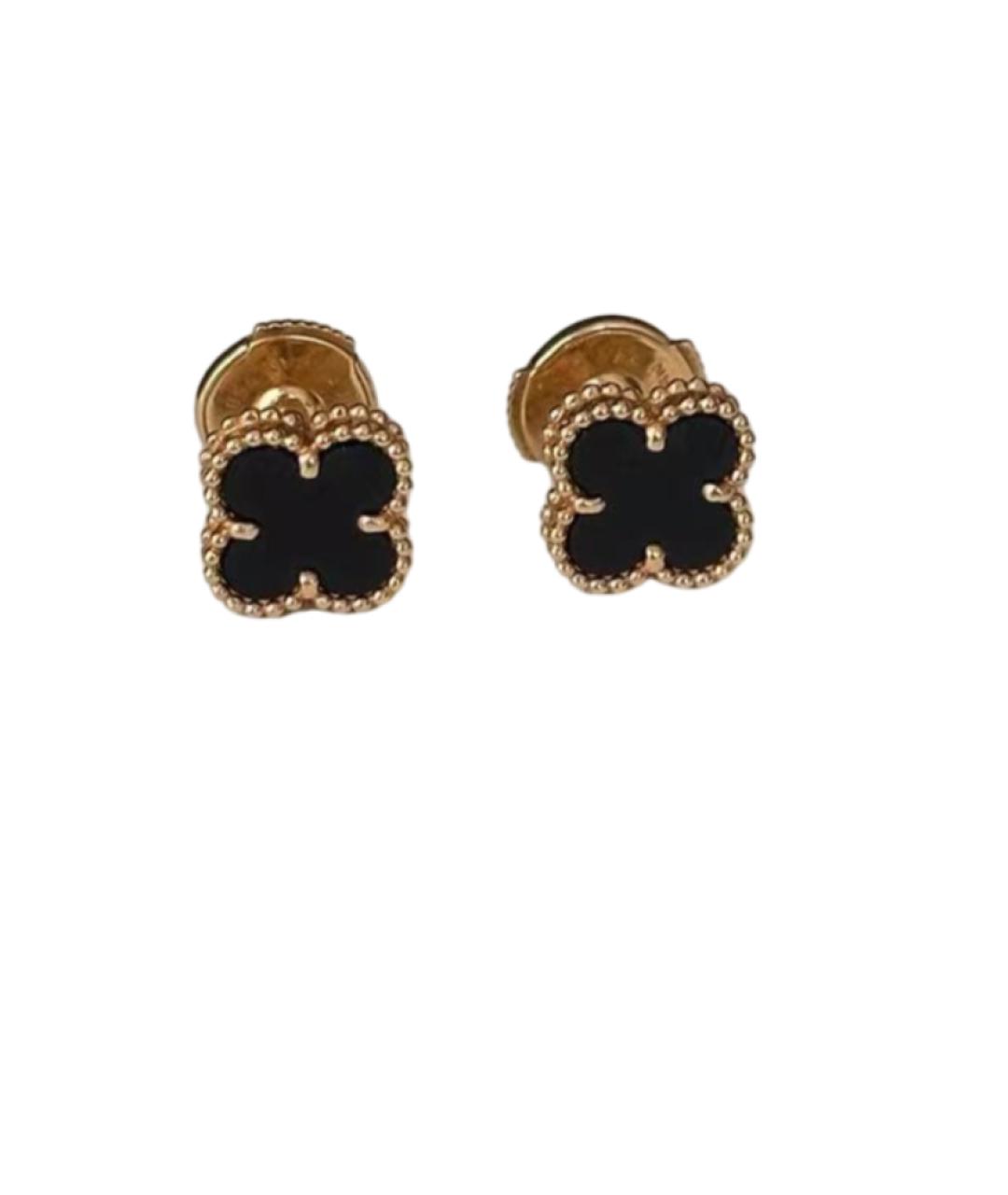 VAN CLEEF & ARPELS Черные серьги, фото 1