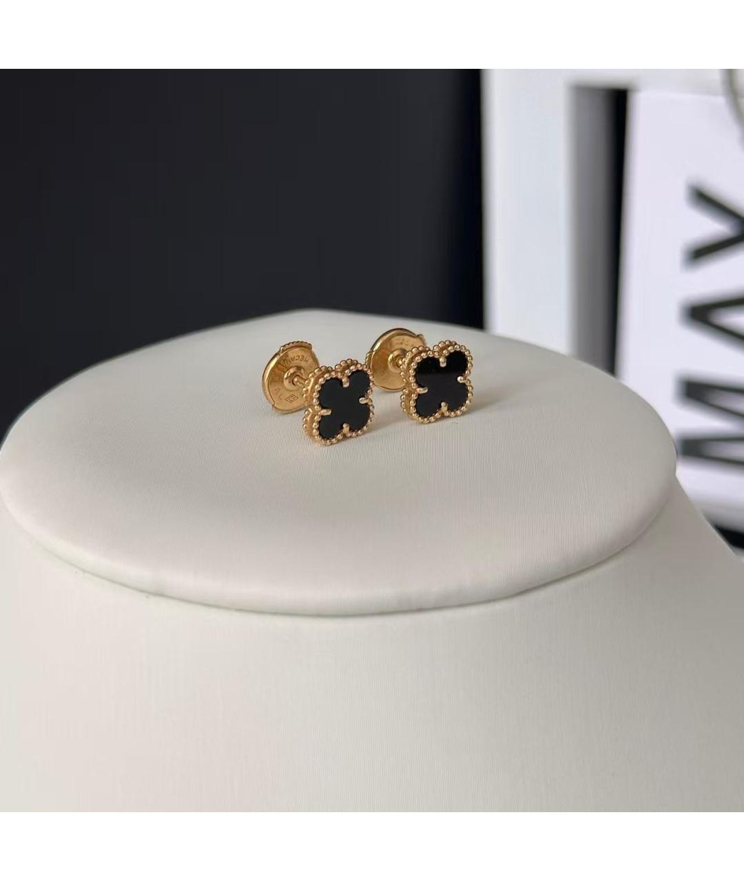 VAN CLEEF & ARPELS Черные серьги, фото 4