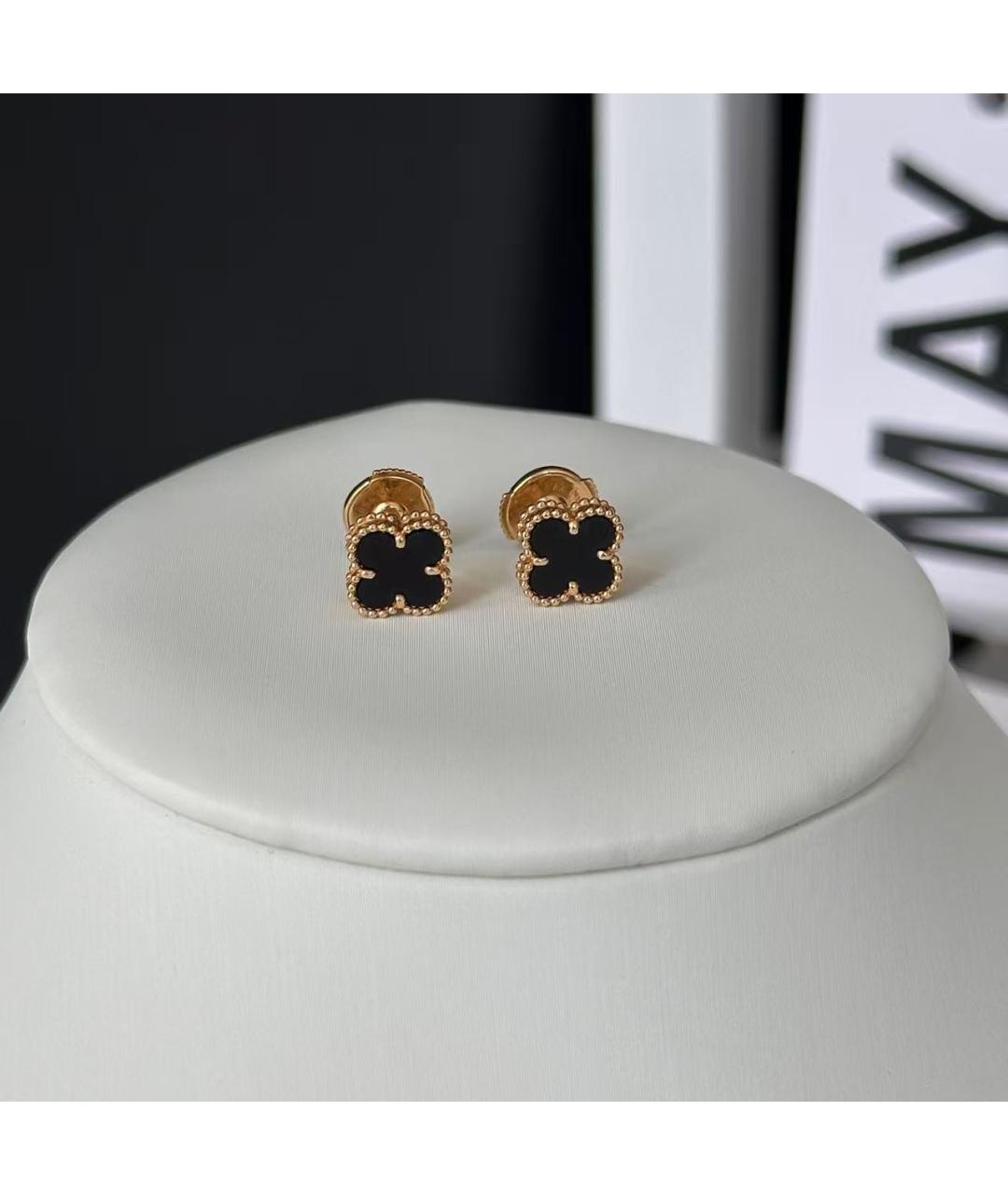 VAN CLEEF & ARPELS Черные серьги, фото 2
