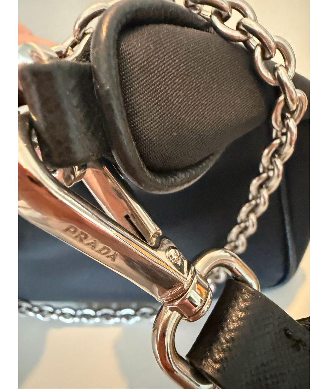 PRADA Черная сумка через плечо, фото 4