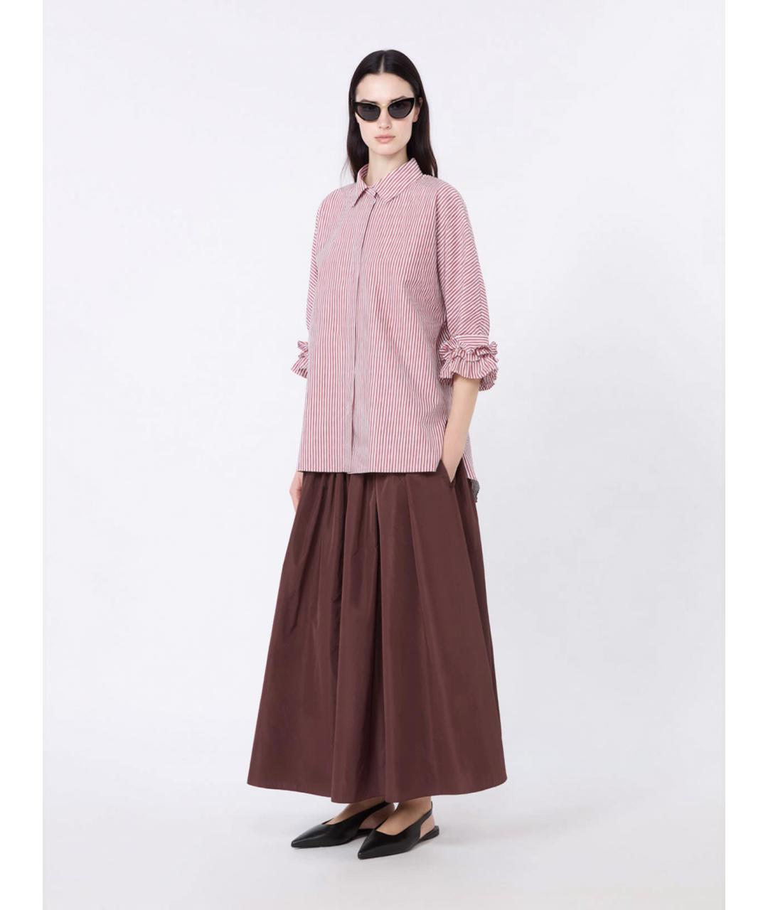 'S MAX MARA Мульти хлопковая рубашка, фото 2